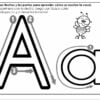 LAS VOCALES MÁGICAS 19 Ficha que muestra cómo escribir la letra