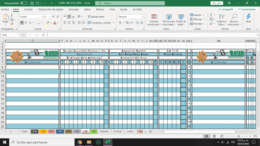 LISTA EXCEL