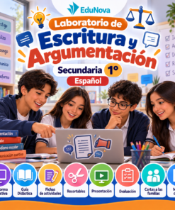 Laboratorio de Escritura y Argumentación · Secundaria 1° | Español NEM Fase 6 · 6 Proyectos y Recursos Interactivos