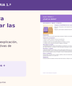 Mi Primer Laboratorio de Preguntas | 1.º de Primaria | 20 Experiencias con Fichas, Guías, Word, PowerPoint y Portal HTML 10 Laboratorio de Preguntas Promocional 03