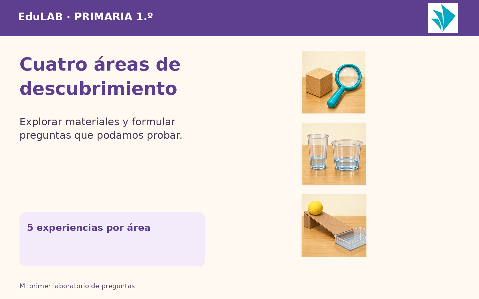 Mi Primer Laboratorio de Preguntas | 1.º de Primaria | 20 Experiencias con Fichas, Guías, Word, PowerPoint y Portal HTML 5 Mi Primer Laboratorio de Preguntas | 1.º de Primaria | 20 Experiencias con Fichas, Guías, Word, PowerPoint y Portal HTML - Imagen 5
