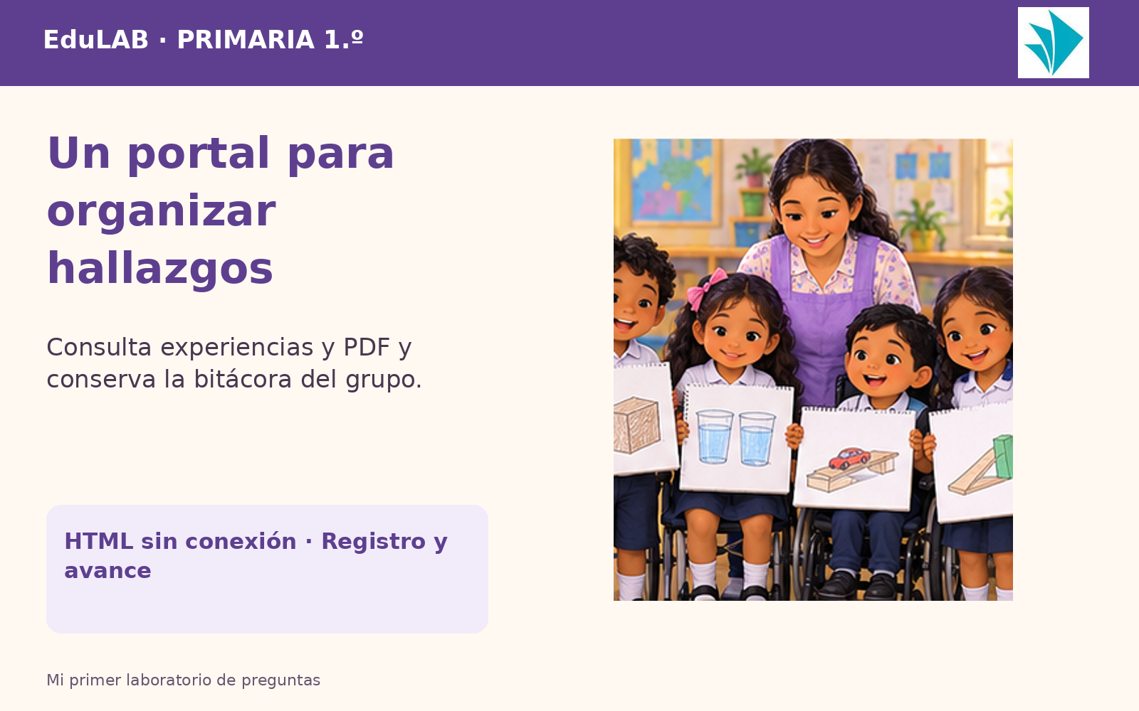 Mi Primer Laboratorio de Preguntas | 1.º de Primaria | 20 Experiencias con Fichas, Guías, Word, PowerPoint y Portal HTML 7 Mi Primer Laboratorio de Preguntas | 1.º de Primaria | 20 Experiencias con Fichas, Guías, Word, PowerPoint y Portal HTML - Imagen 7