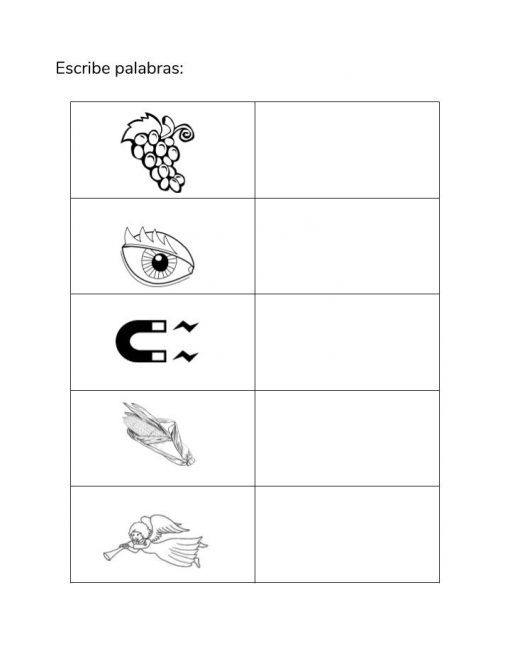 LectoEscritura Infantil Pre silábico 11