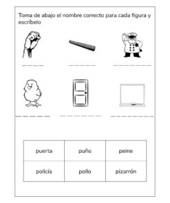 LectoEscritura Infantil Pre silábico 16