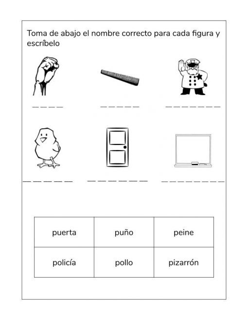 LectoEscritura Infantil Pre silábico 16