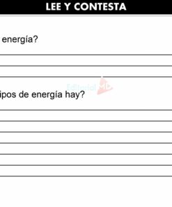 Lee y contesta que es la energia