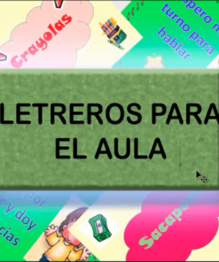 materiales para el aula para niños