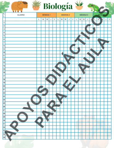 Lista de Asistencia Biología 2025-2026 - Image 2