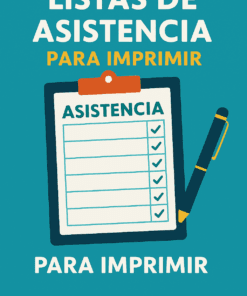 Listas de asistencia para imprimir