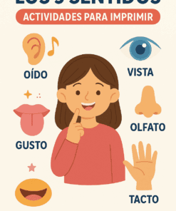 Los 5 sentidos actividades para imprimir