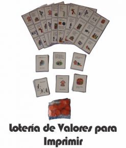 Loteria de valores para imprimir