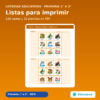 Loterías Educativas con Voz Primaria 1° a 3° | 8 Juegos Interactivos, 128 Cartas y Recursos NEM 14 Loterias Imagen 6