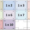 Lotería y dominó de las tablas de multiplicar 03