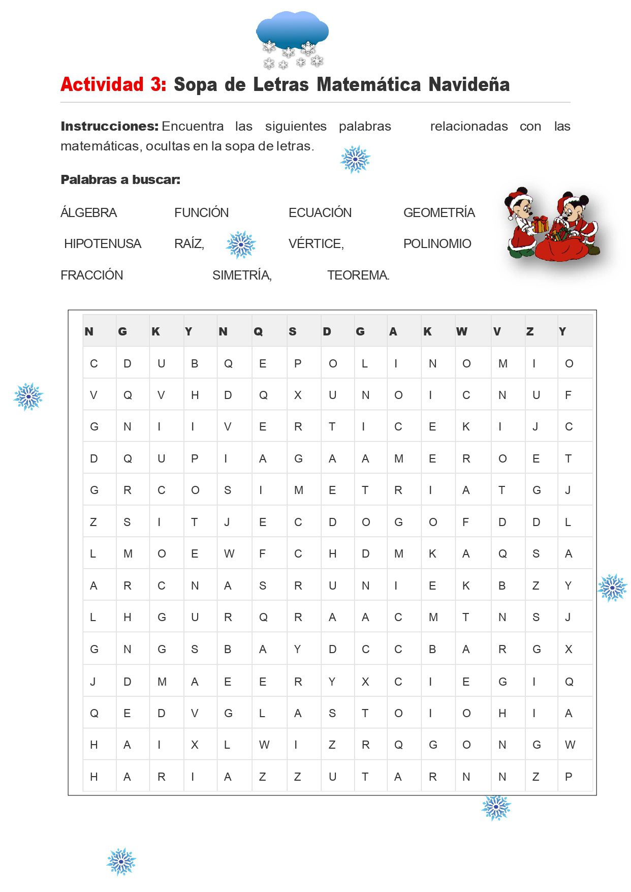 MATEMATICAS Y NAVIDAD 4 MATEMATICAS Y NAVIDAD - Image 4