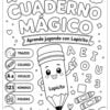 Mi Cuaderno Mágico para niños de 3 años 21 MI CUADERNO MAGICO BN 01