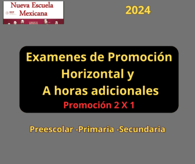 Exámenes para Promoción Horizontal y Horas Adicionales 2024