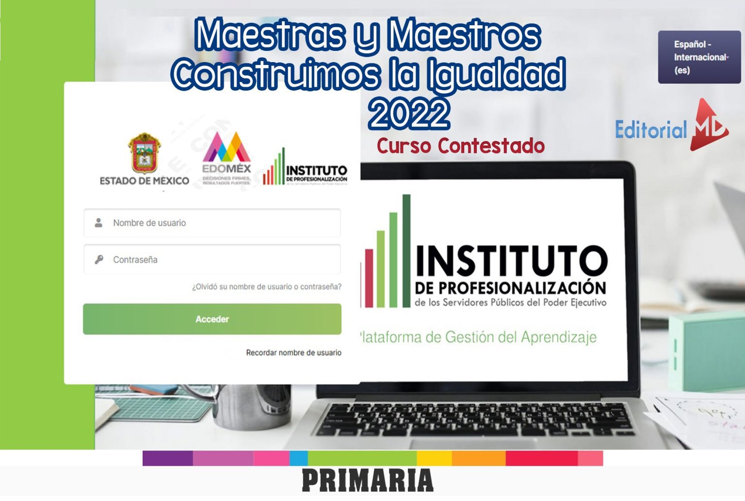 Respuestas del curso maestras y maestros construimos igualdad 2022