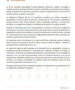 Maual para el uso de IA en el Aula 7 En una página titulada