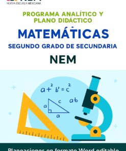 Matemáticas - Programa Analítico y Plano Didáctico - Segundo Grado de Secundaria