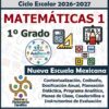 Programa Analítico Anual MATEMÁTICAS 1, Secundaria 1º (Ciclo Escolar 2026 – 2027)