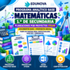 Matemáticas NEM 1.º de Secundaria | Programa Analítico Base y Planeaciones por Proyectos STEAM | Word Editable