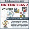Programa Analítico Anual MATEMÁTICAS 2, Secundaria 2º (Ciclo Escolar 2026 – 2027)