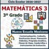 Programa Analítico Anual MATEMÁTICAS 3, Secundaria 3º (Ciclo Escolar 2026 – 2027)