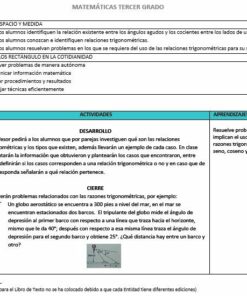 Esta imagen muestra una tabla con contenido educativo titulada 