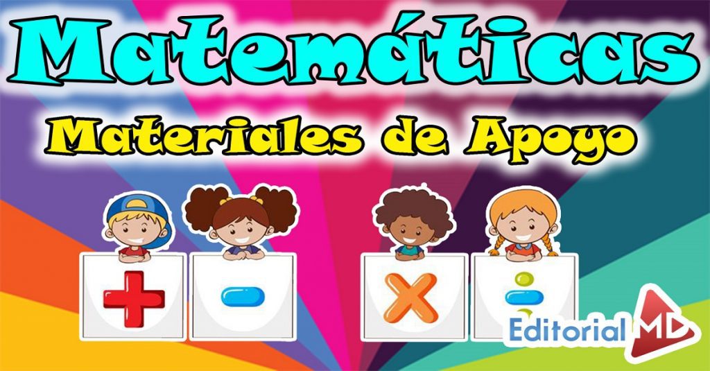 matematicas materiales de apoyo para imprimir para niños