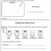 EVALUACIÓN DIAGNÓSTICA PARA PRIMER GRADO, CONOCIMIENTOS Y HABILIDADES 29 La hoja de trabajo