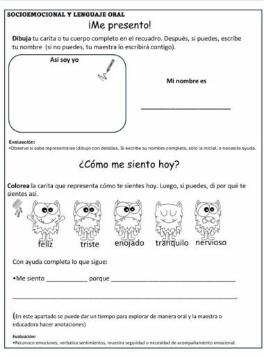 EVALUACIÓN DIAGNÓSTICA PARA PRIMER GRADO, CONOCIMIENTOS Y HABILIDADES - Image 14