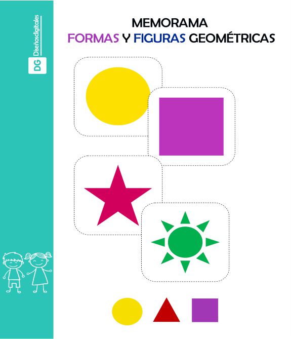 Memorama De Formas Y Figuras Geometricas Para Ninos 2019 2020