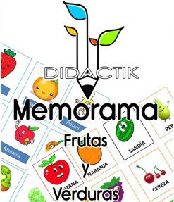 Memorama de Frutas y Verduras