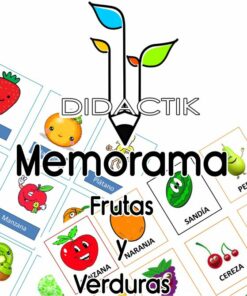 Memorama de Frutas y Verduras