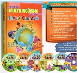 Método de Multilingüismo Bebe Viajero 1T 6 CD´s
