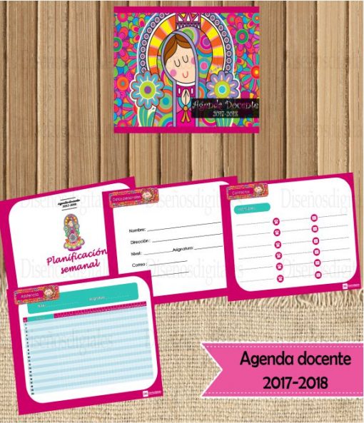 Mi hermosa agenda escolar