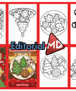 Mini Librito de Colorear Navidad Dulce