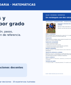 Modelos matemáticos para tomar decisiones | Matemáticas, secundaria 1.º a 3.º | 20 experiencias, fichas y recursos editables 10 Modelos para Decidir Promocional 03
