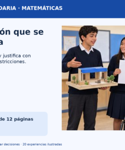 Modelos matemáticos para tomar decisiones | Matemáticas, secundaria 1.º a 3.º | 20 experiencias, fichas y recursos editables 13 Modelos para Decidir Promocional 06