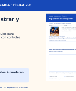Movimiento, fuerzas y estructuras | Física Secundaria 2.º | 20 experiencias y 49 recursos 9 Movimiento Fuerzas Promocional 02