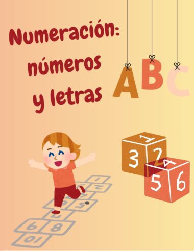 Numeración: Números y Letras para imprimir