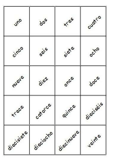 Numeración: Números y Letras para imprimir - Image 3