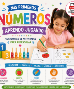Mis Primeros Números Aprendo Jugando Cuadernillo de Actividades para Preescolar 2026-2027 PDF