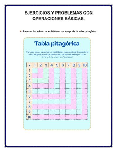 EJERCICIOS Y PROBLEMAS CON OPERACIONES BÁSICAS - Image 2