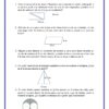 EJERCICIOS Y PROBLEMAS CON OPERACIONES BÁSICAS: Hoja de trabajo en español con 5 problemas de geometría sobre rectángulos, triángulos y círculos, cada uno con ilustración y dimensiones para practicar operaciones básicas.