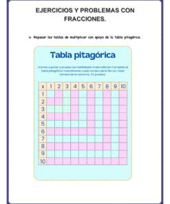 Hoja de ejercicios titulada 