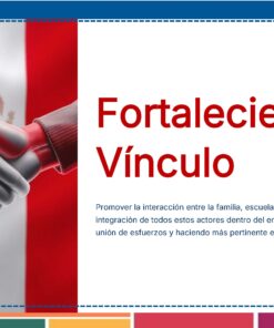 Tema 10 Contestado: Trabajo con las familias CTE NEM 2025 - 2026 (Todos los Niveles) 42 Dos manos estrechándose delante de la bandera mexicana, símbolo de unidad. A la derecha, un gran texto en rojo reza