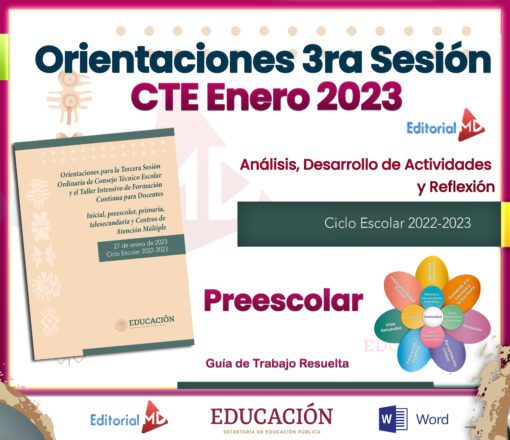 Orientaciones para la tercera sesión ordinaria 2023