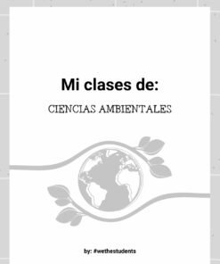 Paquete de tareas de ciencias para secundaria o bachillerato