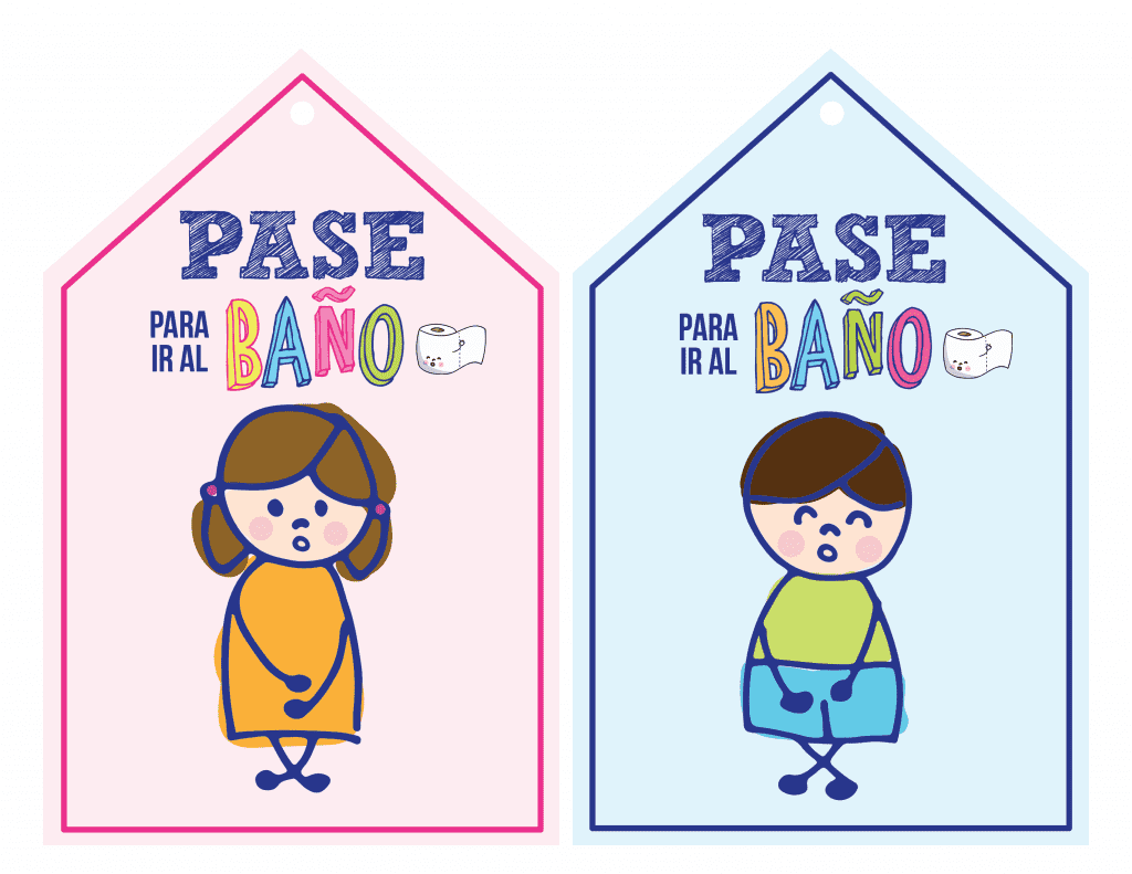 PASE para ir al baño 01